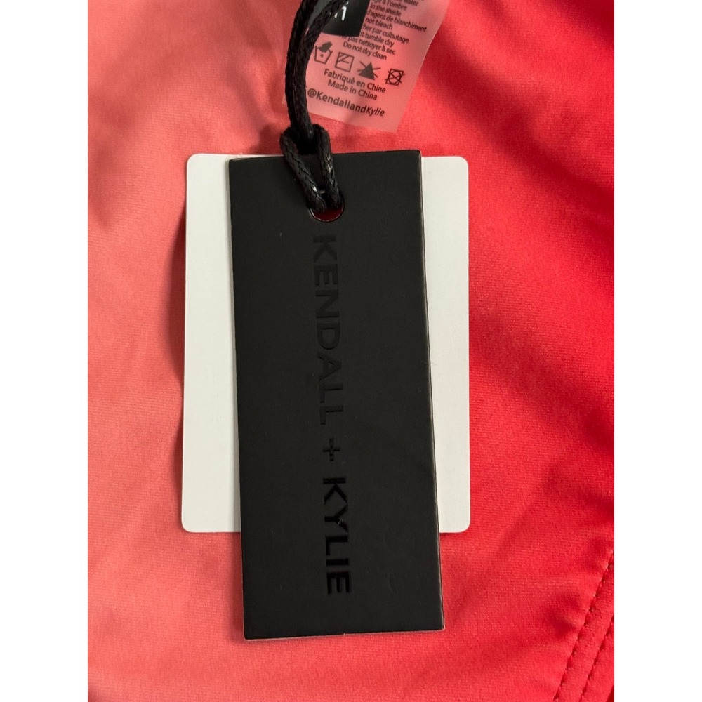 Kendall + Kylie‎ Ombre Red High Cut Bikini Bottoms Size S MSRP $120 - Picture 5 of 10